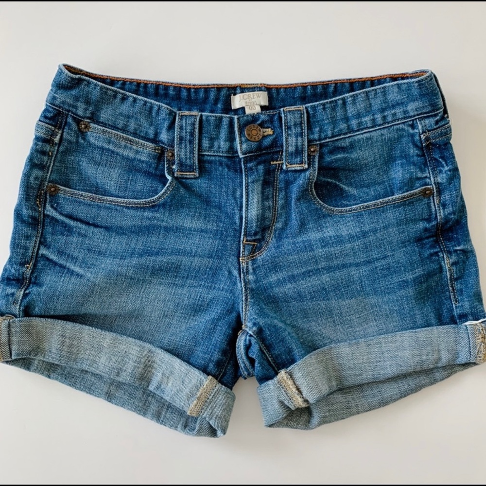 J.Crew Cuffed Jean Shorts